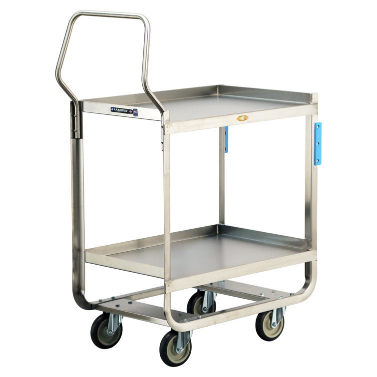 Lakeside Manufacturing Handler Ergonomic Utility Cart Wayfair